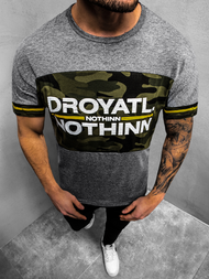 Tricou bărbați antracit OZONEE JS/SS10976Z