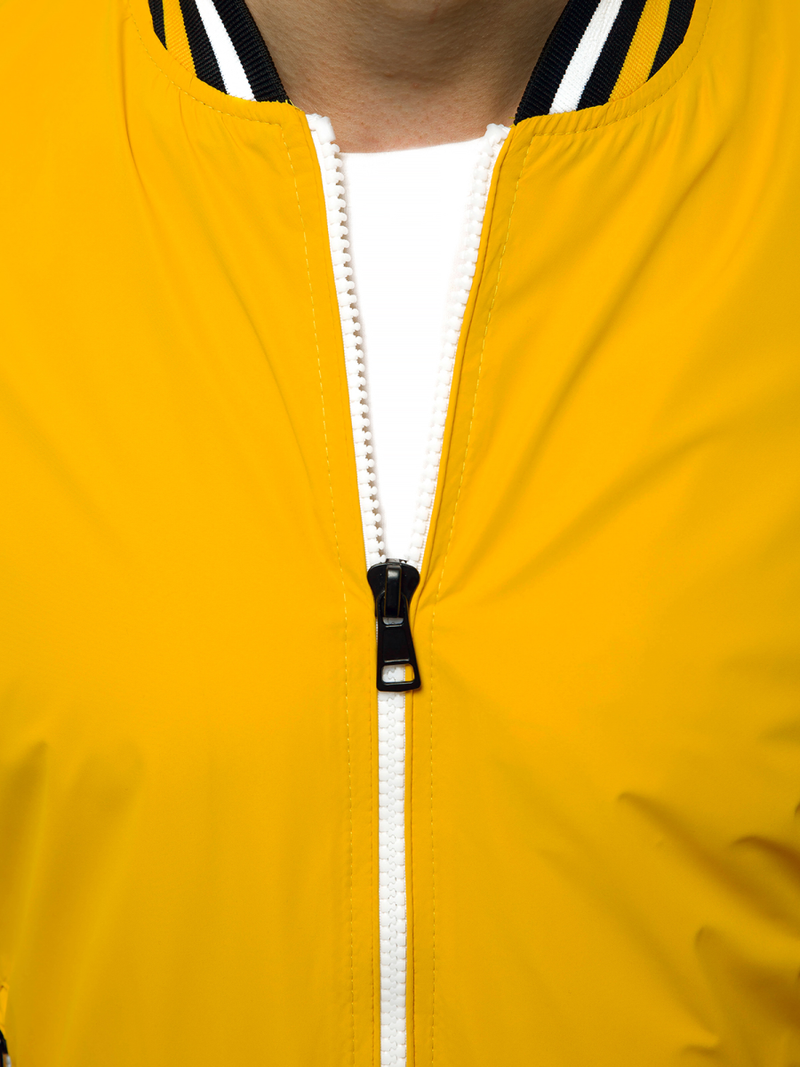 Geacă bărbați galben OZONEE N/6196