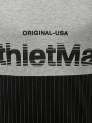 Tricou bărbați gri OZONEE JS/SS11065Z