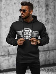 Hanorac bărbați negru OZONEE JS/8B996/3