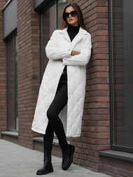 Geacă de femei alb OZONEE JS/5M3177/281Z