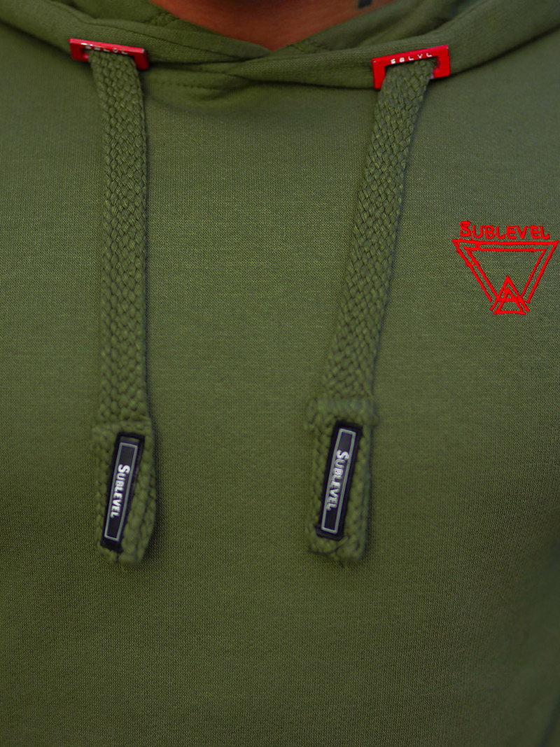 Hanorac bărbați verde OZONEE O/H1060