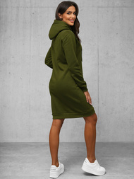 Hanorac femei kaki OZONEE JS/YS10005/29Z