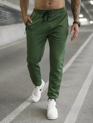 Pantaloni de trening bărbaţi kaki OZONEE JS/17K1998/29