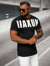 Tricou bărbați negru OZONEE O/T1279/3
