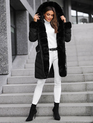 Geacă de femei neagra OZONEE JS/5M3156/392