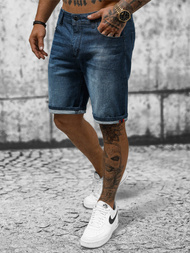 Pantaloni scurti bărbați albaștri închis OZONEE NB/MP0264BS