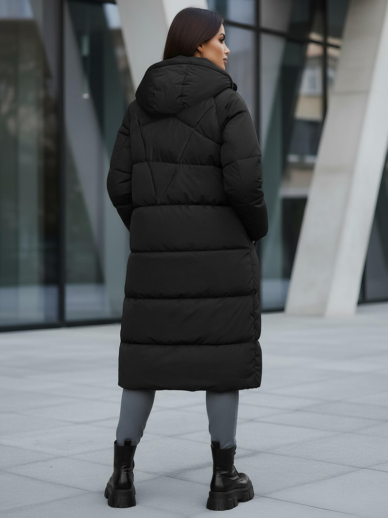 Geacă de femei neagra OZONEE JS/5M3163/392Z