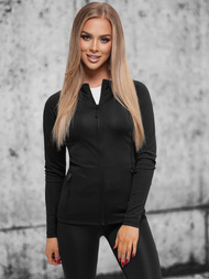 Hanorac femei negru OZONEE JS/HD154/1Z