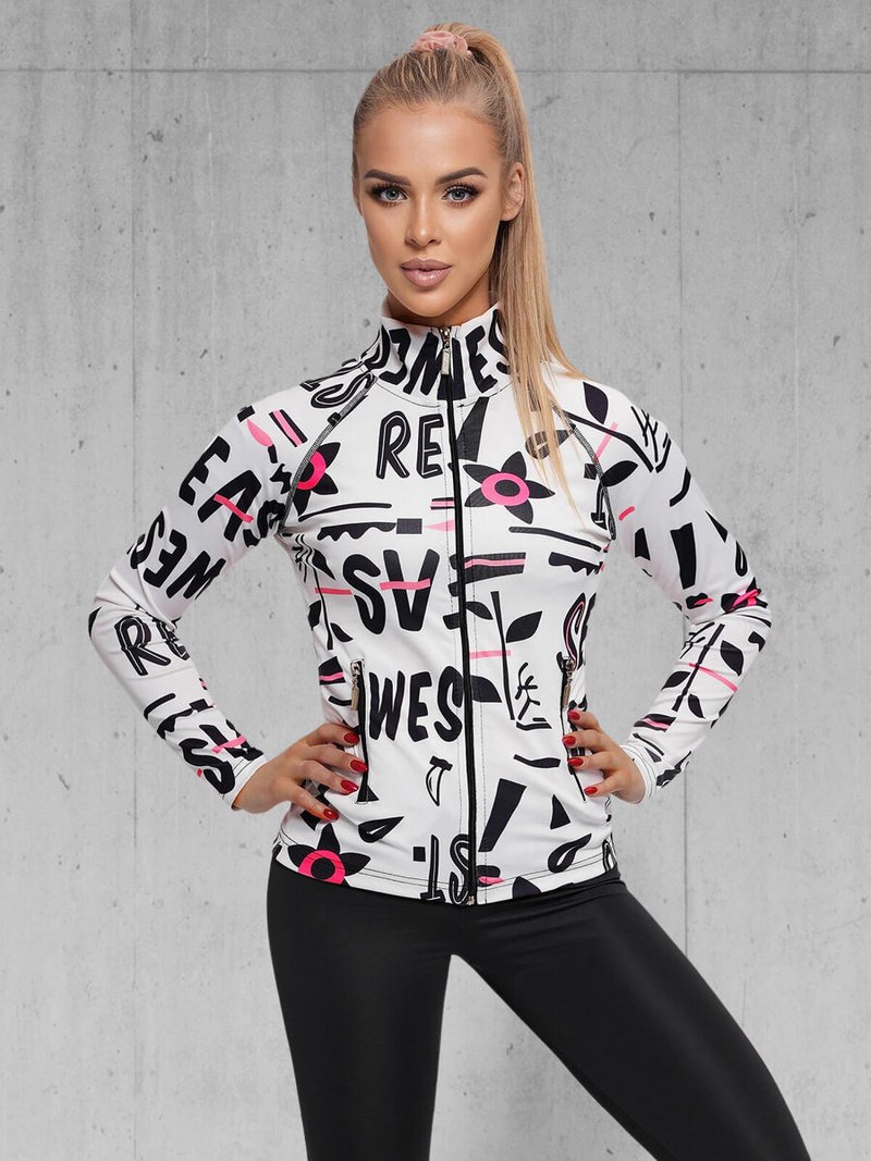 Trening din două piese pentru same alb-negru OZONEE O/20730