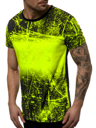 Tricou bărbați verde OZONEE JS/SS11017