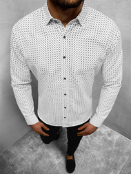 Cămașă bărbați albă OZONEE O/3522