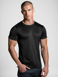 Tricou bărbați negru OZONEE O/T1278/3Z