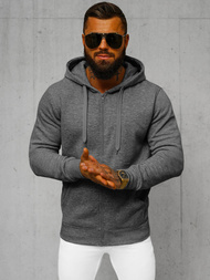 Hanorac bărbați gri închis OZONEE JS/2008Z