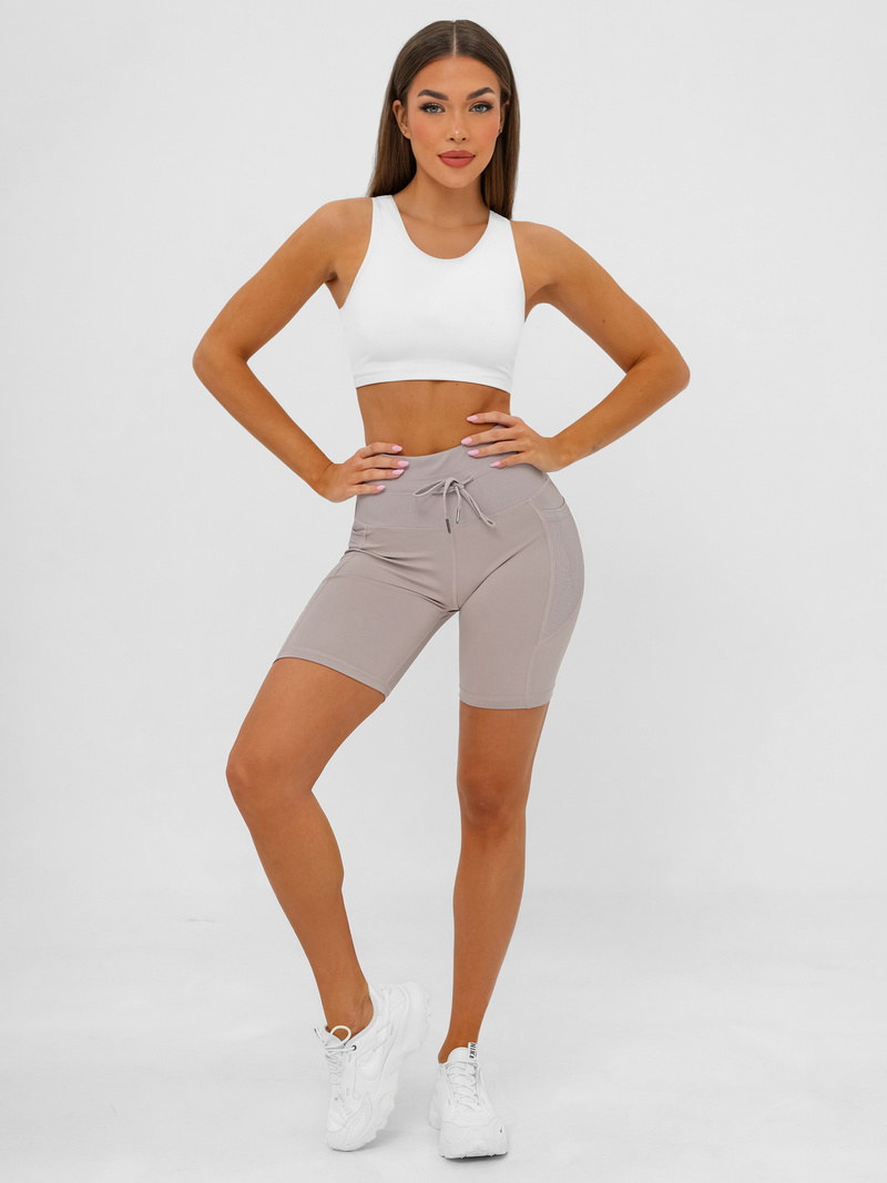 Colanți scurți de damă moca OZONEE JS/XY24026S