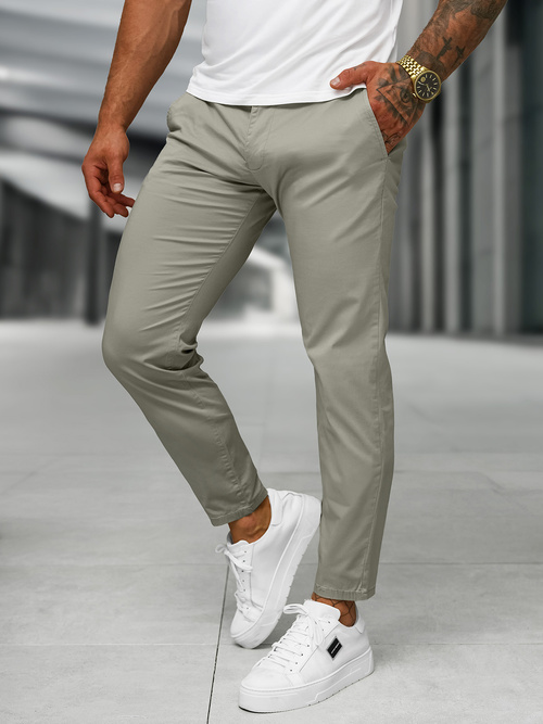 Pantaloni Bărbaţi Gri OZONEE BL/SK222/5