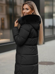 Geacă de femei neagra OZONEE JS/16M9099/392Z