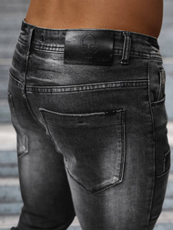 Blugi barbati negri OZONEE NB/MP0155N