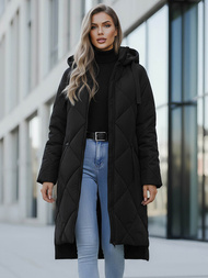 Geacă de femei neagra OZONEE JS/5M3168/392Z