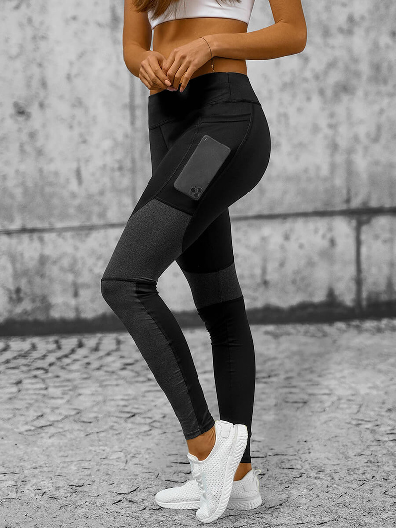 Colanţi femei negri OZONEE O/YY9261