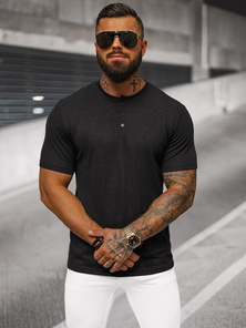 Tricou bărbați negru OZONEE O/L1451