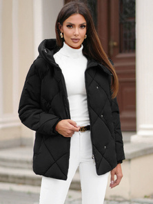 Geacă de femei neagra OZONEE JS/5M3175/392Z