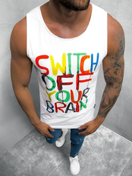 Maiou bărbați alb OZONEE O/1257Z