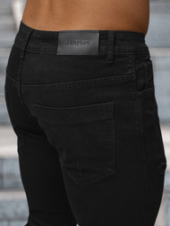 Blugi bărbaţi negri OZONEE NB/MP0087N