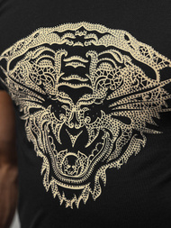 Tricou bărbați negru OZONEE NB/3011Z