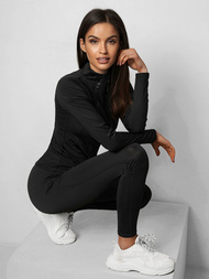 Hanorac femei neagră OZONEE JS/HH020/1Z