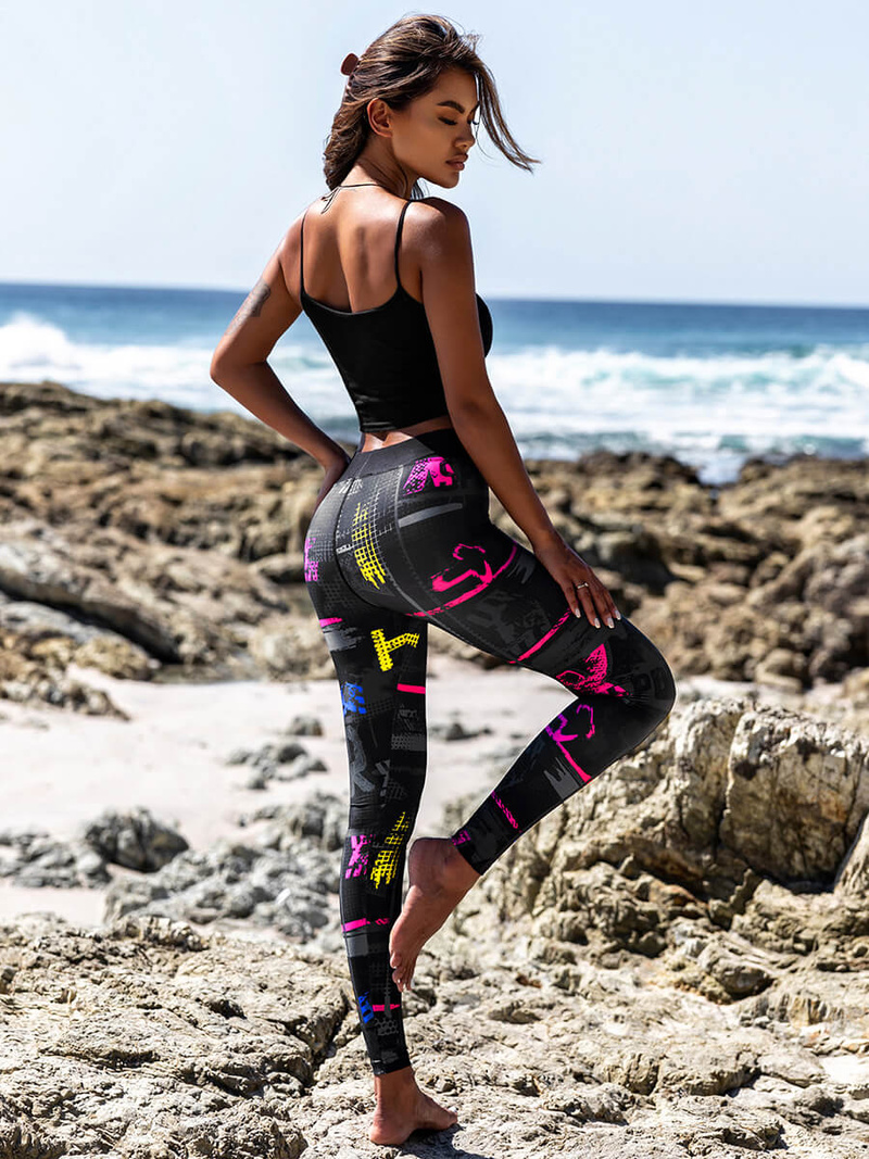 Colanţi femei negri OZONEE O/20668Z