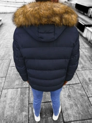 Geacă bărbați albastru marin OZONEE JS/M8107