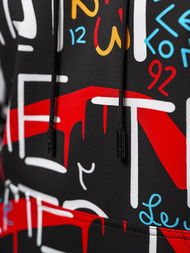 Hanorac bărbați negru OZONEE JS/8B1233/3