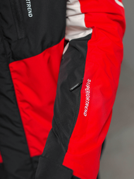 Jachetă bărbați roșu-neagră OZONEE JS/M35/275