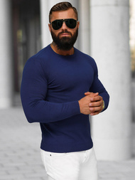 Pulover bărbați albastru închis OZONEE NB/MMB602/5Z