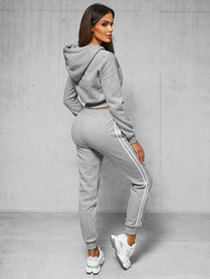 Trening dama doua piese gri OZONEE JS/8C67/2