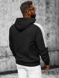 Hanorac bărbați negru OZONEE JS/3B572