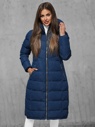 Geacă de femei albastru marin OZONEE JS/M736/215