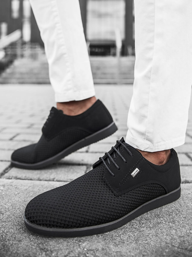 Pantofi pentru bărbați negri T/682