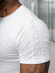 Tricou bărbați alb OZONEE O/QQ1388