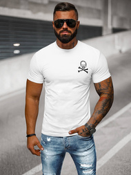 Tricou bărbați alb OZONEE NB/MT3066