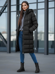 Geacă de femei neagra OZONEE JS/M736/392Z