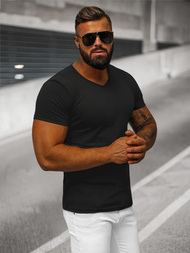 Tricou bărbați negru OZONEE JS/712007Z 