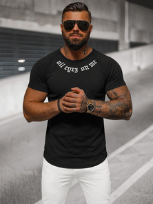 Tricou bărbați negru OZONEE O/T7256