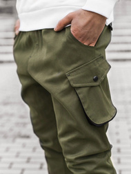 Pantaloni jogger bărbați verde OZONEE A/705