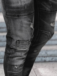 Blugi barbati negri OZONEE NB/MP0155N