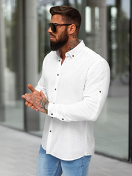 Cămașă bărbați albă OZONEE O/V143