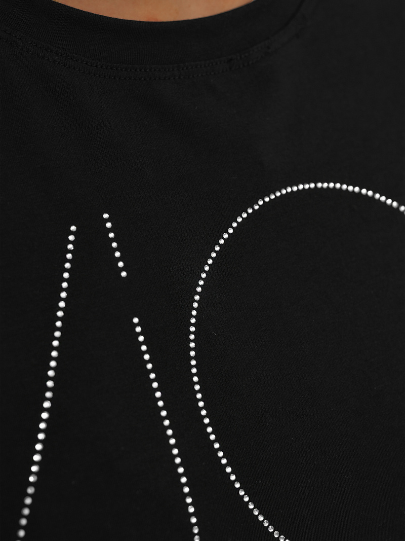 Tricou femei negri OZONEE JS/YJ77841