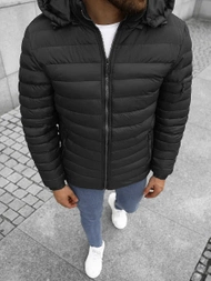 Jachetă bărbați neagră OZONEE JS/M792/392