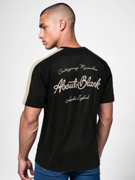 Tricou bărbați negru OZONEE O/QQ1195Z